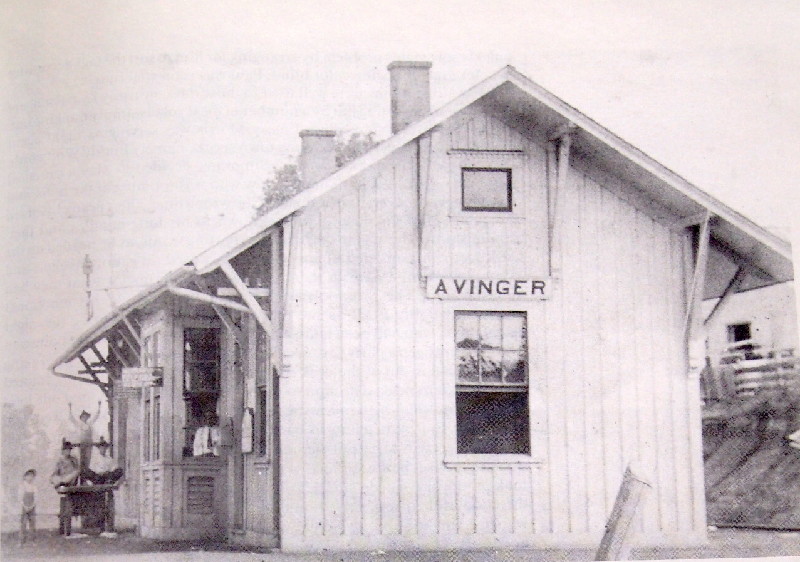 Avinger Station Historial Photo